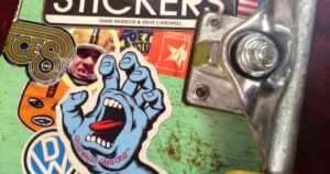 Book Review: Skateboard Stickers