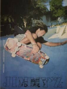 Dave Duncan 1980s Jimmyz Clothing Ad