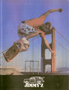 Natas Kaupas Golden Gate Bridge Jimmyz Ad