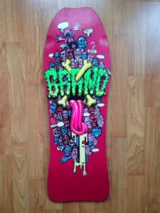Bernie Tostenson Brand X Riot Stick Skateboard Deck