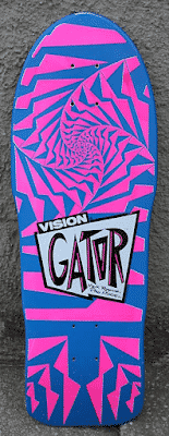 Mark Gator Iconic 1980s Skateboardss Deck