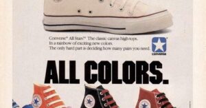 1980s Skate Shoe Converse Chucks