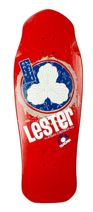 Lester Kasai Oak Leaf 1980s Skateboard Deck