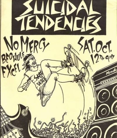 80s Skate Punk Poster